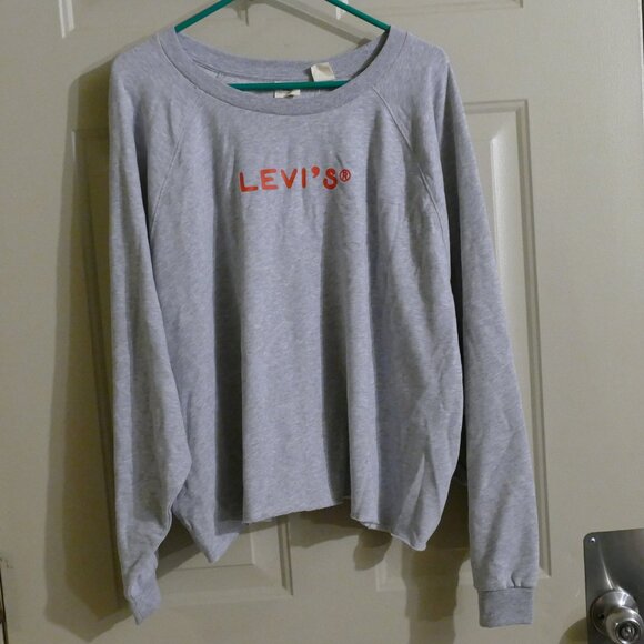 Levi's Graphic Dolman Sleeve Plus Size Sweatshirt - Picture 1 of 6